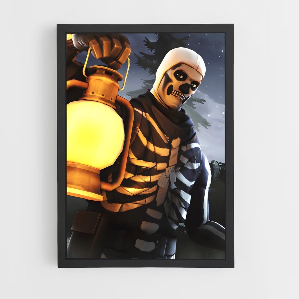 Poster Lumière de la Nuit – affiche Fortnite (vue 2)
